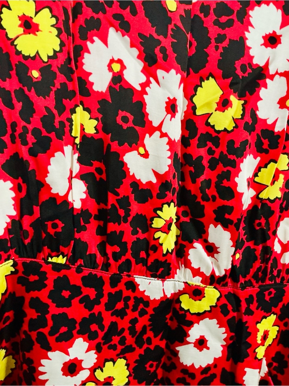 The Kooples Red Floral Long Sleeve Mini Dress 1/S NWT - Picture 8 of 13
